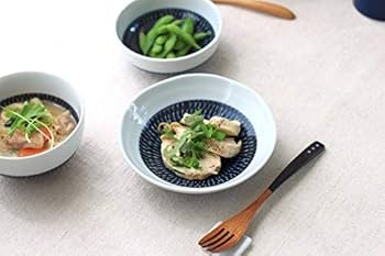 Amazon.co.jp: cerapockke 煮物鉢 5.5寸 シノギカンナ 磁器 和