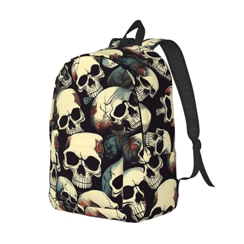 Sac à dos d'extérieur imprimé squelette idéal pour vos voyages - 2