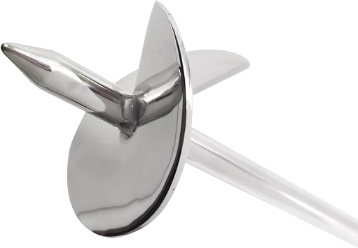 SHENGHUISS 36 inch Boat Sand Anchor Kit Marine Stainless Steel 316 with Bungee Dock Line and Case,Screw Auger Design Ideal for Jet Ski,PWC,Floats,Pontoon,Kayak,Canoe