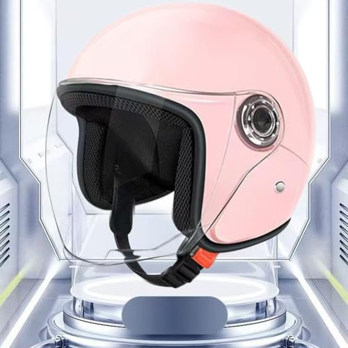 Casco para moto de motocicleta media carcasa transpirable unisex 6