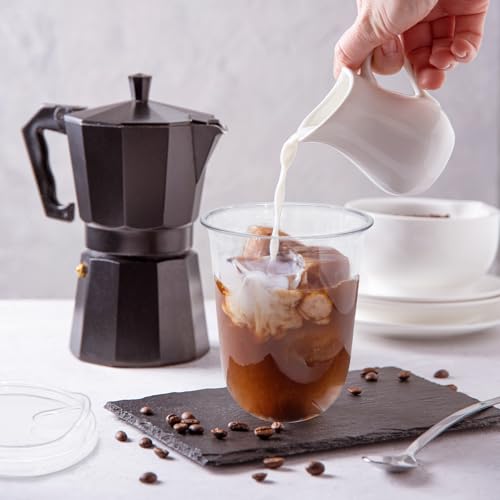 Image of 50 Pack Clear Plastic Cups with Strawless Sip Lids,16 oz Iced Coffee Cup,Disposable PET Crystal Round Bottom To Go Cup for Cold Beverage,Juice,Smoothie,Milkshake,Wedding,Party