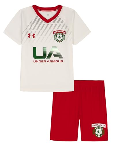 Image of Under Armour Boys' 2-piece Short Sleeve Graphic T-Shirt and Shorts Set, Lightweight & Breathable