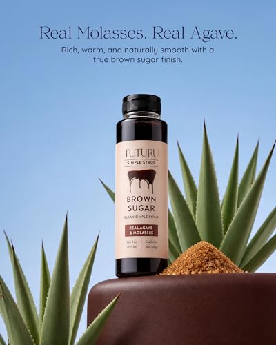 Tuturu Brown Sugar Agave Syrup