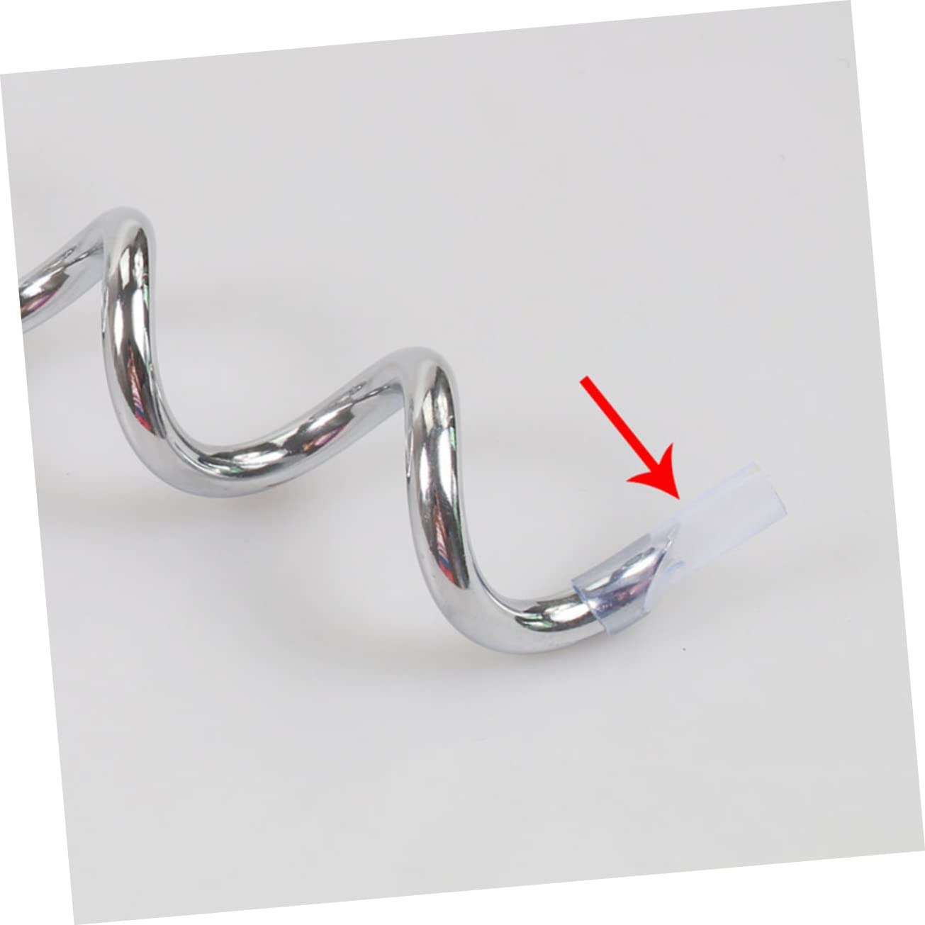 BESPORTBLE Estaca de Correa para Perros de Acero Resistente Diseño Espiral, Anillo Giratorio 360°, Tamaño Mediano, para Uso al Aire Libre, Camping y Mascotas Pequeñas, Medianas y Grandes