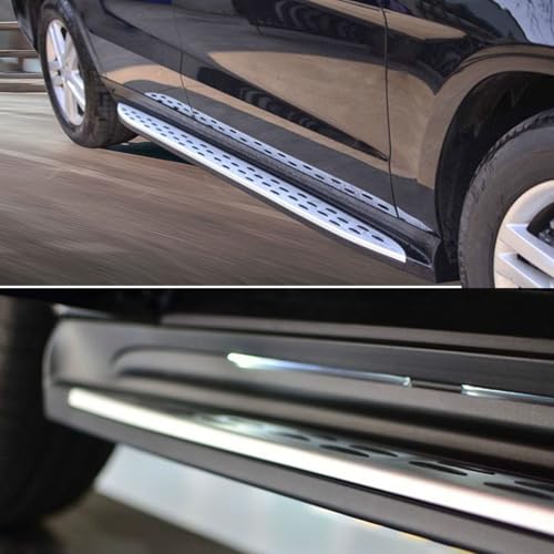 Estribos laterales de aluminio para Benz X166 2013-2019 miniatura 2