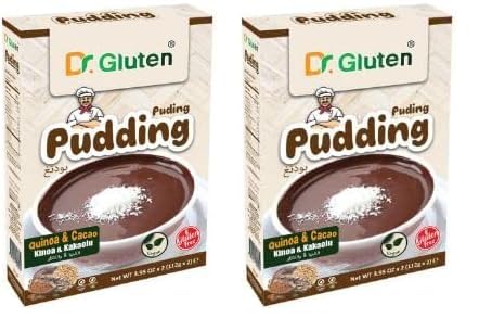 Dr. Gluten Glutensiz Kakaolu Kinoalı Puding 112 G X 2 Adet 2li paket