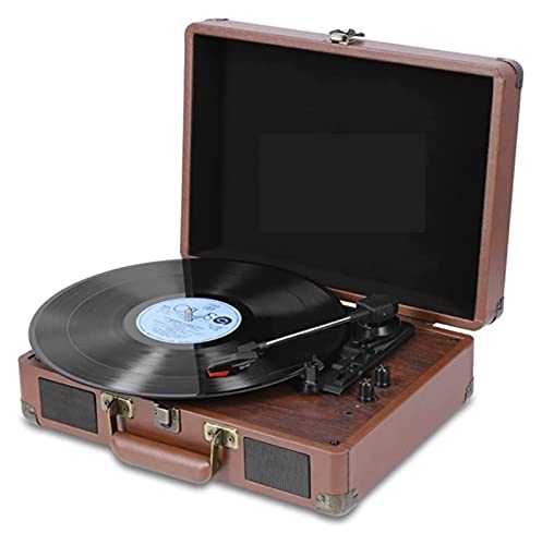 Tourne-Disque Vinyle Rétro Vinyle Tourne-Disque phonographe phonographe Salon décoration Antique stéréo Maison Style européen Cadeaux (Color : Brown, Size : W) - Les Beatles, Paul McCartney, John Lennon, RIngo Starr, George Harrison Tourne-Disque Vinyle Rétro Vinyle Tourne-Disque phonographe phonographe Salon décoration Antique stéréo Maison Style européen Cadeaux (Color : Brown, Size : W)