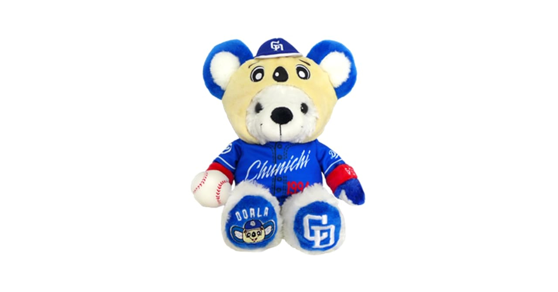新品 中日ドラゴンズ ドアラ ビジター ぬいぐるみ オフィシャル グッズ Amazon.co.jp: ご当地ベア 中日ドラゴンズ ドアラ2 ビジター