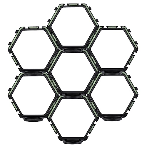 Luter 7pcs Estante de Exhibición para Funko Pop, Estante Exhibición Soporte de Pared para Decoración Soportes Exhibición Coleccionables Vitrina Estantes Flotantes Repisa de Exhibición para Funko Pop