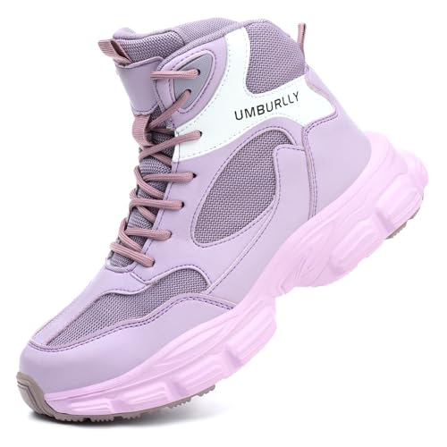 Image of Hogent Steel Toe Shoes for Women Men Wide Non Slip Composite Work Sneakers Indestructible Comfortable Safety Tennis Shoes Lightweight Breathable Construction Sneakers Puncture Proof Ergonomic Design