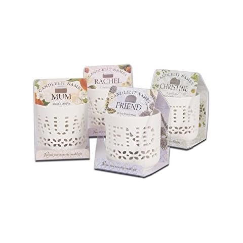 Candlelit Names Personalised Votive Candles Cover