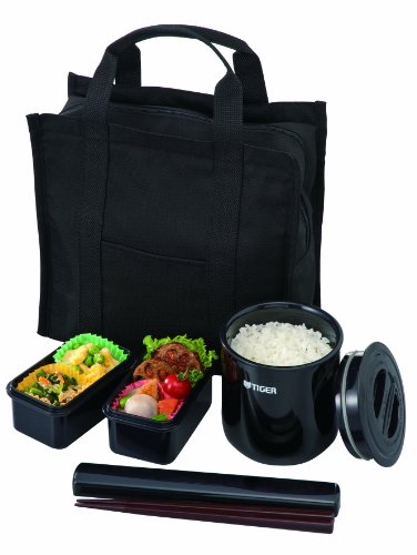 Tiger LWY-T036 Thermal Lunch Box, Black