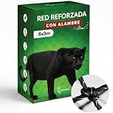 NICEOWL® Red para Gatos Terraza 8x3m Reforzada I Malla Resistente y Duradera I Red de Proteccion para Gatos para Terraza, Balcon, Ventanas, etc.