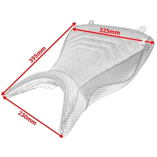 Cojín de asiento para moto MT 03 y YZF R3 de 2015 a 2023 6