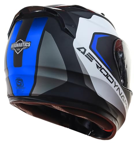 Image of Steelbird SA-1 Aeronautics ISI Certified Full Face Helmet for Men and Women