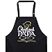 EXPRESS-STICKEREI CHEFKOCH fartuch kucharski z nowoczesnym designem fartuch do grillowania dla mężczyzn/ojca regulowany fartuch z kieszenią - Chef gotuje fartuch kuchenny męski tata/babci/mężczyzna