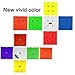 Vdealen Speed Cube Set, 2x2x2 3x3x3 Magic Cube Set, Puzzle Cube Toys Birthday Party Christmas Stocking Stuffers Gift for Kids Teens Adults(Stickerless)