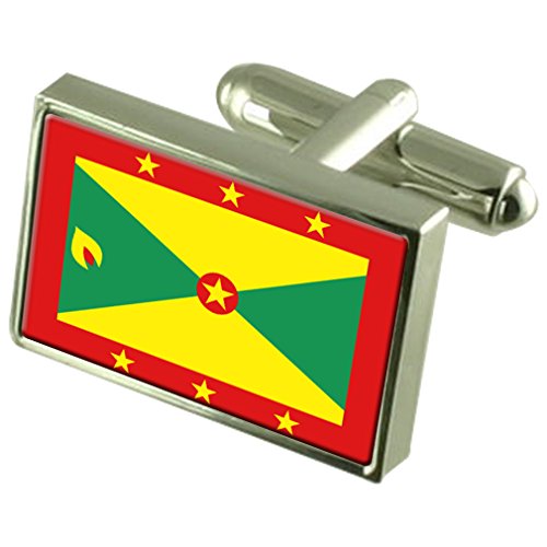 Gemelos de Bandera de Granada Regalo Tradicional con Bolsa