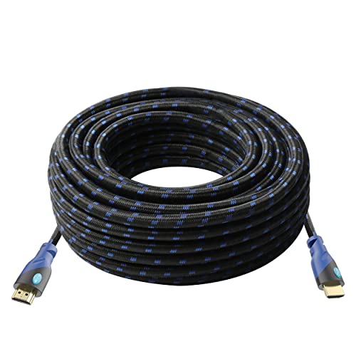 Black Friday - 80% OFF Aurum Ultra Series - High Speed HDMI Cable (30 Ft) With Ethernet - Supports 3D & Audio Return Channel [Latest Version] - 30 Feet