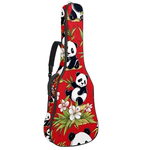 Sac pour guitare étanche contre la pluie - Protection guitare acoustique motif panda