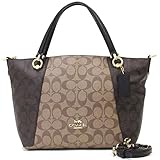 COACH Women's Kacey Satchel Crossbody (IM/Khaki/Multi)