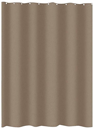 Homebain 707244 Trendy Rideau de Douche Polyester Taupe 180 x 200 cm