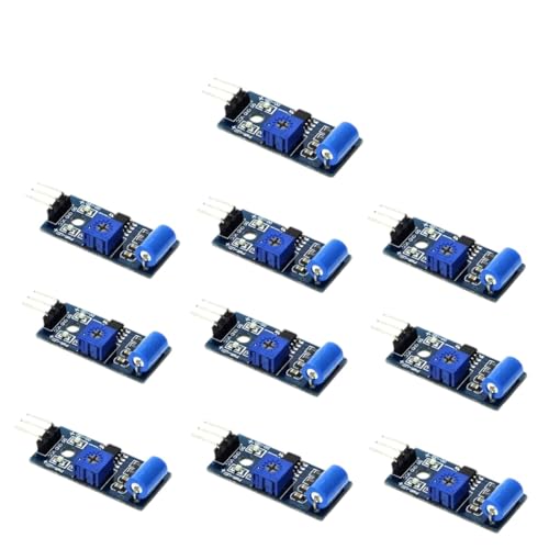 10PCS/lot SW-420 Normally Closed Vibration Sensor Module for Alarm System Smart Vehicle Robot Airplane for Arduieno DIY Kit