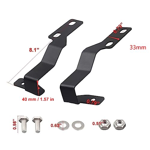 Supports éclairage de fossé avec installation durable sur charnière - 8