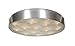 Access Lighting 70082LED-BSL/ACR Meteor LED Light 23-Inch Diameter Flush Mount with Acrylic Shade, Brushed Silver Finish