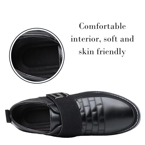 Mens Casual Sneakers Oxford Shoes Comfort Walking Shoes for Male Slip-On Business Work Office Dress Shoes3