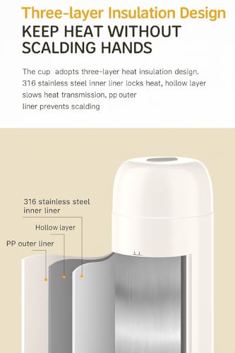 Image of 400ml Portable Electric Kettle | 300W Mini Travel Water Boiler | Fast Heating Kettle for Tea, Coffee, Milk | Compact, Leak-Proof & Easy to Carry