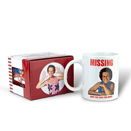 Richard Simmons Costume | Richard Simmons Have You Seen This Man Mug | 11 Ounces