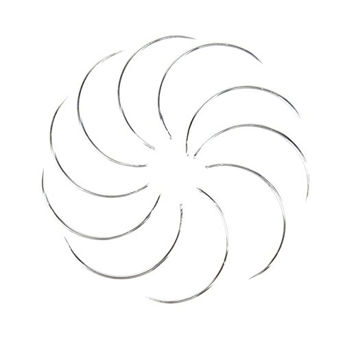 LEIZENG 10pcs Veterinary Suture Needles For Animal surgical needle and Fur Sew Tool 1028