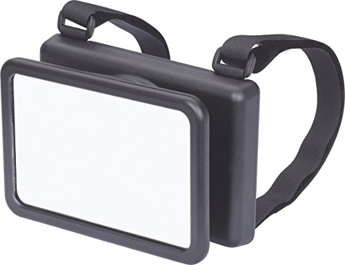 hr-imotion XL baby observatiespiegel voor babyschalen [Made in Germany | Universeel passend | splinterbeschermglas | eenvoudige montage] - 10411001