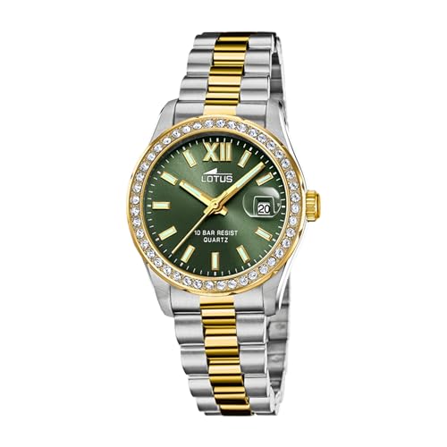 LOTUS Orologio Freedom Green & Gold