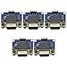 GODIYMODULES 5Pcs MAX3232 DB9 Connector RS232 to TTL Converter Module RS232 Serial Port to TTL Converter Module
