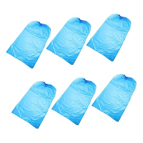 ABOOFAN Boot Covers 50pcs Plastic Disposable Rainproof Overshoes Washable High Tube Shoes Covers