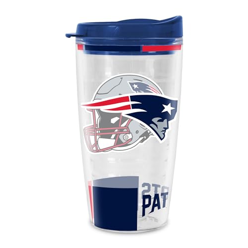 Image of Rico Industries NFL Football Double Wall Classic 16oz Or 20oz Tritan Tumbler W Lid
