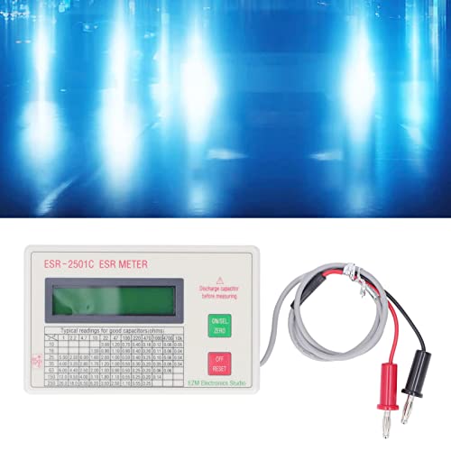 Image of Capacitor Tester, Capacitance Meter LCD Display Meter with Smart Shutdown Function
