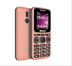 BLU Z4 Music Z250 GSM desbloqueado 1.8" Dual Sim | Radio FM | Linterna | Cámara VGA (Coral)