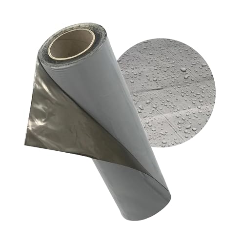 ULTINESS Dachfolie Aluminium selbstklebende Folie, Alternative zu Dachpappe