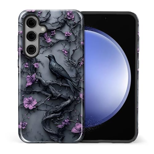 Coque Samsung S25 antichoc robuste à 2 couches violette