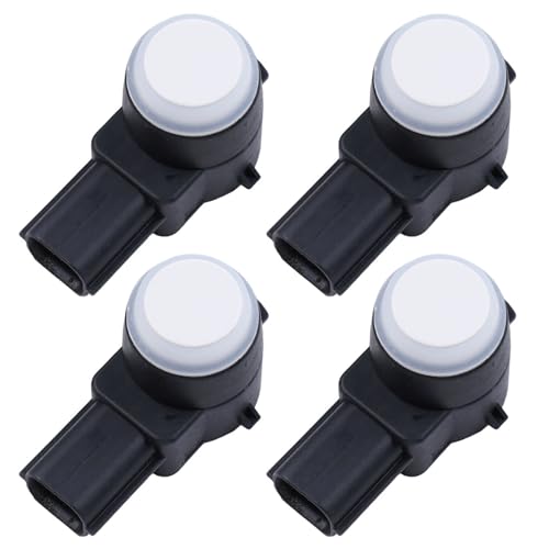 Rear Park Assist Chime Inoperative - 2015-2020 Chevrolet Tahoe 4 denurfer 4Pcs PDC Bumper Reverse Backup Parking Sensor 15239247, Compatible with Chevrolet Silverado for GMC Sierra 1500 2500HD 2007 2008 2009 2010 2011 2012 2013, Parking Assist Sensors