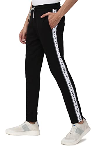 Image of Peter England Men's Mid Rise Regular Sweatpants