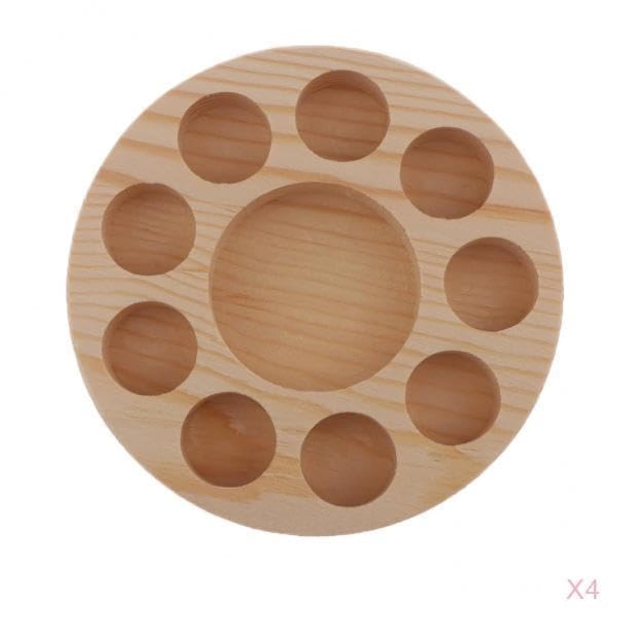 Wooden Essential Oil Display Stand, Organizer Shelf