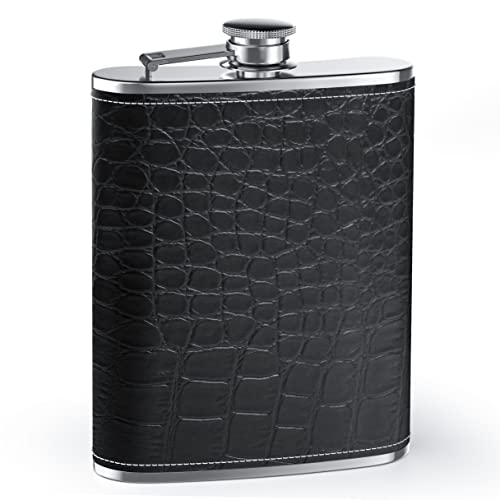 ecooe Fiaschetta in Acciaio INOX 227ml / 8oz, Fiaschetta di Liquore con