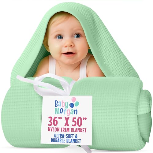 Baby Morgan Blankets - Thermal Waffle Warm Baby...