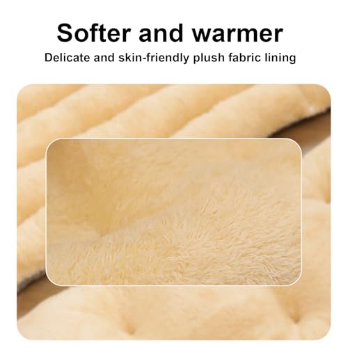 Niche pour chat dôme contre le froid : lit semi-fermé lavable