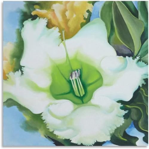 Impression Georgia O’Keeffe art mural affiche peinture sur toile esthétique 50x50 cm