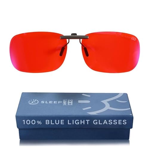 Sleep ZM Blue-Light Glasses — E2 Clip-On (Large)